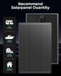 ECOBOSS 200 Watt Solar Panel, 2 Pack 100W Solar Panels, N-Type 16BB 12V Solar Panel with 25.6% Conversion Efficiency, Monocrystalline Modules for RV Power Systems, Marine, Cabins & Off-Grid System