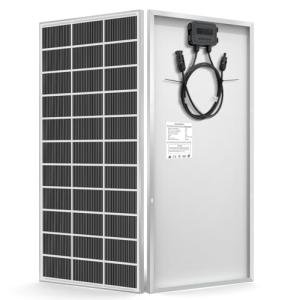 300 Watt Solar Panel 18BB 24.5% High Efficiency 300Watt Solar Panels Monocrystalline 12V/24V for RV Boat Rooftop Camping and Other Off Grid Applications (300w Single Solar Panel)