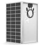 300 Watt Solar Panel 18BB 24.5% High Efficiency 300Watt Solar Panels Monocrystalline 12V/24V for RV Boat Rooftop Camping and Other Off Grid Applications (300w Single Solar Panel)