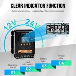 ECO-WORTHY 200 Watts 12 Volt/24 Volt Solar Panel Kit with 20A Bluetooth APP Monitoring MPPT Controller and High Efficiency Monocrystalline Solar Panel for Home,RV,Camper,and Other Off Grid Application