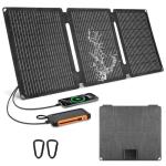 35W Portable Solar Panel Charger QC3.0 USB C Solar Panel Waterproof Dustproof 12v Solar Battery Charger