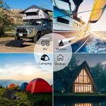 Renogy 100 Watt 12 Volt Portable Solar Panel with Waterproof 20A Charger Controller Foldable 100W Solar Suitcase with Adjustable Kickstand for Power Station, 100W Panel-20A Controller, Black