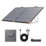 ZOUPW 180W Portable Solar Panel N-Type 16BB,25% High Efficiency Foldable Solar Charger for Jackery 1000V2/Ecoflow Delta/Bluetti/Anker Solix,12.3 LBS IP68 Waterproof for RV Camping Off-Grid