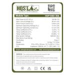HQST 100W Monocrystalline Solar Panel for Off-Grid