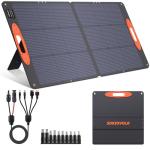 SOKIOVOLA N-Type 16BB 110W Portable Solar Panel for EF/Jackery/Bluetti/Anker Power Station, 25% High Efficiency ETFE Foldable Solar Panel Charger IP68 Waterproof for Outdoor Camping RV