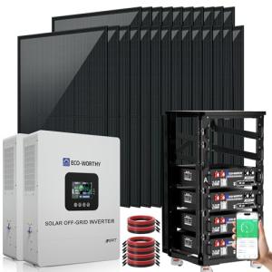 ECO-WORTHY 10KW Off-Grid Solar Panel Kit