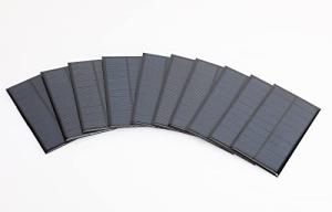 FellDen 5V Micro Solar Panel Kit - 10 PCS