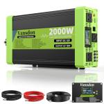 Vansdon 2000W Pure Sine Wave Inverter 12V