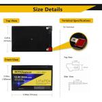 12V 20Ah Lithium LiFePO4 Deep Cycle Battery 2 Pack