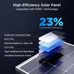 4-Pack 400W High-Efficiency Monocrystalline Solar Panels