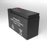 12V 7.5Ah High Rate Sealed Lead Acid Battery