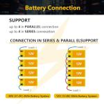 12V 20Ah Lithium LiFePO4 Deep Cycle Battery 2 Pack
