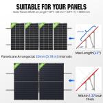 ECO-WORTHY Adjustable Solar Panel Mounting Bracket Kit