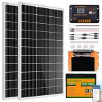 ECO-WORTHY 200W Solar Panel Starter Kit for RV