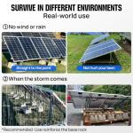 ECO-WORTHY Adjustable Solar Panel Mounting Bracket Kit