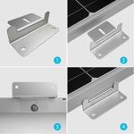 Renogy Lightweight Aluminum Solar Panel Z Brackets 2-Pack