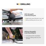 BougeRV Solar Panel Mounting Kit for Cars