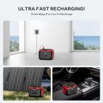 Portable 97 Wh Power Bank with Solar Generator