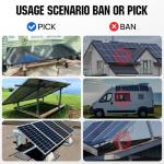 ECO-WORTHY Adjustable Solar Panel Mounting Bracket Kit