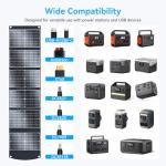 100W Foldable Portable Solar Panel Charger