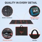 DOKIO 200W Foldable Solar Panel Charger