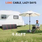 DOKIO 200W Foldable Solar Panel Charger