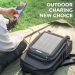 ROCKBROS Solar Backpack for Outdoor Charging and Travel
