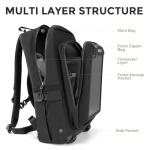 ROCKBROS Solar Backpack for Outdoor Charging and Travel