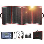 DOKIO 200W Portable Solar Panel Kit with Controller