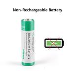 Enegitech 3000mAh AA Lithium Batteries for Security Devices
