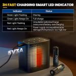 High Capacity 3000mWh AA Rechargeable Battery Pack 8