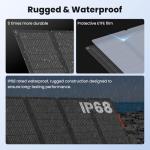 SOKIOVOLA 50W Portable Solar Panel with USB Ports