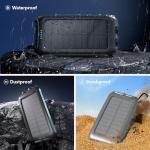 Portable 49800mAh Solar Charger with Fast Charging