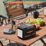 Marbero 111Wh Solar Generator with 30W Panel