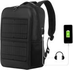 14W Solar Power Backpack with USB Charging Port