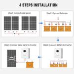 3000W Complete Solar Power System Kit for Home