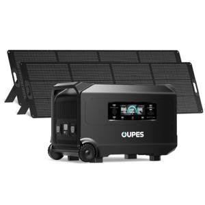 OUPES Guardian 6000 Solar Generator Kit with Panels