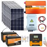 3000W Off-Grid Solar Power Kit with Battery
