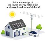 3000W Complete Solar Power System Kit for Home
