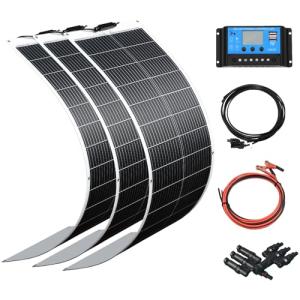 100W Flexible Monocrystalline Solar Panel Kit