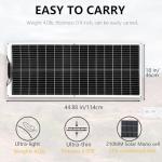 100W Flexible Monocrystalline Solar Panel Kit