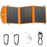 30W Portable Foldable Solar Charger for Outdoor Use