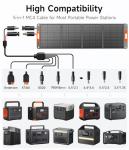 200W High-Efficiency Portable Solar Panel Charger