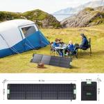 EBL 200W Portable Solar Panel for Off-Grid Use