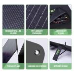 EBL 200W Portable Solar Panel for Off-Grid Use