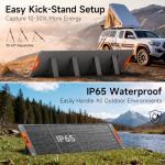 200W High-Efficiency Portable Solar Panel Charger