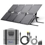 BigBlue 60W Portable Solar Panel with USB-C & DC Ports