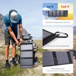 BigBlue 28W Portable Solar Charger with Dual USB