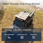 Renogy 400W Portable Solar Panel for Outdoor Adventures