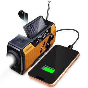 FosPower NOAA Emergency Weather Radio & Power Bank